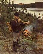 Akseli Gallen-Kallela Paimeni oil on canvas